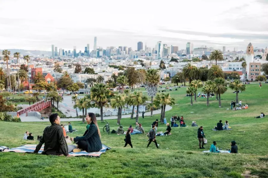 Picnic al Dolores Park nel 任务地区