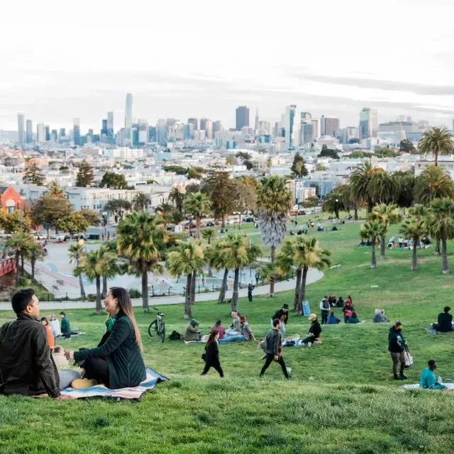 Picnic al Dolores Park nel 任务地区